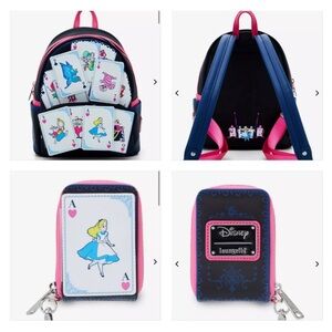 Loungefly Disney Alice in Wonderland Character Playing
Cards Set